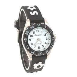 High Quality New Fashion Color Cartoon Football Students Children Watch Quartz Watch Electronic Wristwatch Gifts Boys Watches