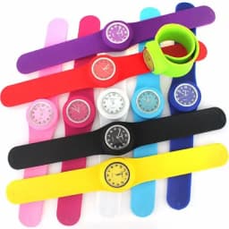 10 Colors Choose Childrens Unisex Silicone Rubber Slap Wrist Pop Watch For Boys Girls Kids Gift A5 Mens Womens Boys And Girls
