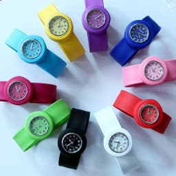 10 Colors Choose Childrens Unisex Silicone Rubber Slap Wrist Pop Watch For Boys Girls Kids Gift A5 Mens Womens Boys And Girls