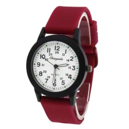 12 Colors Fashion Simple Quartz Sport Watches Japan Battery Quartz Wristwatch Women Man Watches Waterproof Clock New Style