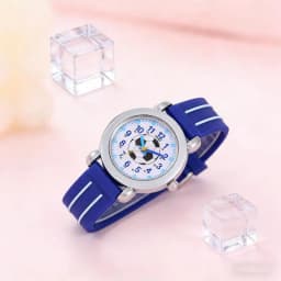Football Children Cute Cartoon Primary School Students Watch Quartz 3D Stereoscopic Silicone Football Boys and Girls