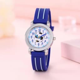 Football Children Cute Cartoon Primary School Students Watch Quartz 3D Stereoscopic Silicone Football Boys and Girls