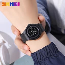 SKMEI 2303 Children Digital Color Shockproof Wristwatch for Boy Girl Sport Waterproof Colorful Kids Electronic Watch Clock 1721