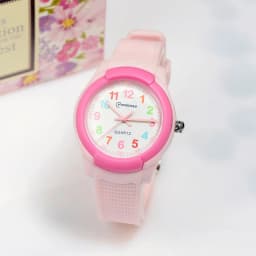 2026 Children's Watch Fashion Sports Quartz Watch Pink Digital Waterproof Boys Girls Kids Teenagers Students Clock Watches