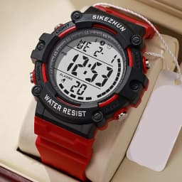 Waterproof Electronic Watch For Kids Men's Military Sports Watches Cool-light LED Digital Wristwatch Man Boys Student Teen Clock