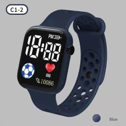 MAYZHISU Kids Watches LED Digital Kids Watch Silicone Strap Cartoon Electronic Wristwatch Sports Clock for Boys and Girls Gifts