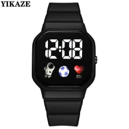MAYZHISU Kids Watches LED Digital Kids Watch Silicone Strap Cartoon Electronic Wristwatch Sports Clock for Boys and Girls Gifts