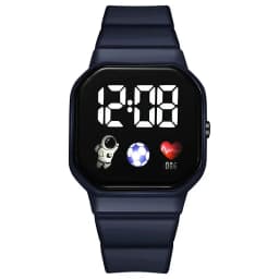 MAYZHISU Kids Watches LED Digital Kids Watch Silicone Strap Cartoon Electronic Wristwatch Sports Clock for Boys and Girls Gifts