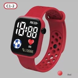 MAYZHISU Kids Watches LED Digital Kids Watch Silicone Strap Cartoon Electronic Wristwatch Sports Clock for Boys and Girls Gifts