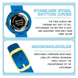Wristwatch Little Kids Boys' Waterproof Watch Silicone Electronic Quartz Cute Children's Girls' High School Digital Tide Watches