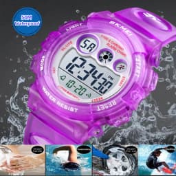 SKMEI Children Watch Boys Waterproof LED Digital Sports Watch Kids Alarm Date Watch for Children Girl Gift Reloj Deportivo
