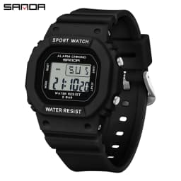 SANDA Boys Girls LED Digital Watch Children Sports Watch For Waterproof Electronic Watch Children Outdoors Casual Gift Watch