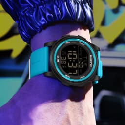 SANDA Children Fashion Digital Movement Teenager Students Hand Clock Trendy Water Resistant Outdoor Sports Mode Wrist Stop Watch