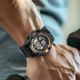 Waterproof Sports Watch Luxury Electronic Watch for Men LED Alarm Clock Military Digital Wristwatch for Man Boys Student Teen