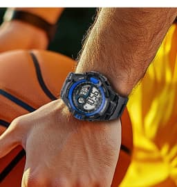 Waterproof Sports Watch Luxury Electronic Watch for Men LED Alarm Clock Military Digital Wristwatch for Man Boys Student Teen