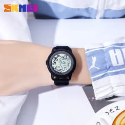 SKMEI 2217 Children Digital Color Shockproof Wristwatch for Boy Girl Sport Waterproof Colorful Kids Electronic Watch Clock 2218