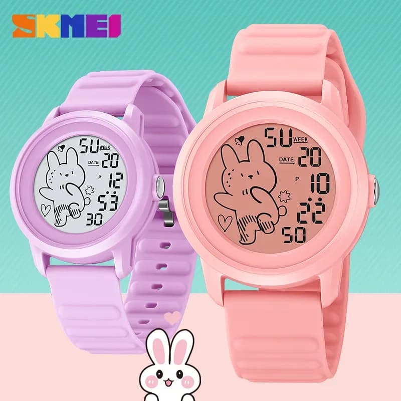 SKMEI 2217 Children Digital Color Shockproof Wristwatch for Boy Girl Sport Waterproof Colorful Kids Electronic Watch Clock 2218