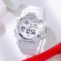 Kids Sports Watches Luminous Waterproof Student Sport Watch Alarm Clock Multifunction Boys and Girls Electronic Wristwatch Gifts
