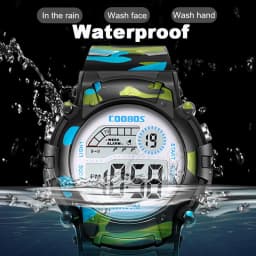 New Military Watch For Child Boy Girl Sport Digital Kids Watches Alarm Date Luminous Waterproof Watches Student Electronic Clock