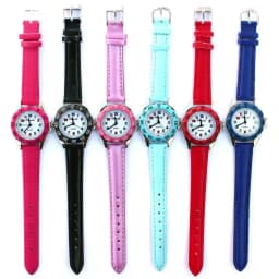 Hot Cute Boys Girls Quartz Watch Kids Children's Fabric Strap Student Time Clock Wristwatch Gifts Colorful Number Dial