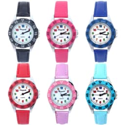 Hot Cute Boys Girls Quartz Watch Kids Children's Fabric Strap Student Time Clock Wristwatch Gifts Colorful Number Dial