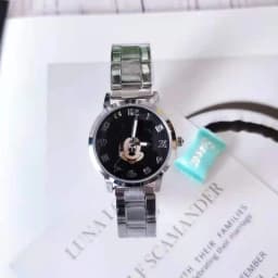 2024 Anime figure Steel Mickey Mouse Minnie Kids Student Cartoon Watch Aolly Steel Quartz Watches Clock for Boys Girls Gift