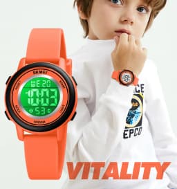 SKMEI 1721 Colorful Led Children Digital Wristwatches Waterproof Alarm Kids Watches montre enfant Boys Girls Sport Kids Watch