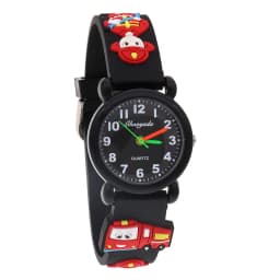 Cute Boy Girls Watches Kids Gifts Children Watch Little Kid Watch Silicone Quartz Fireman Sport Watches Kids Watches Boys