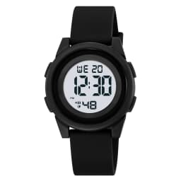 SKMEI Kids Digital LED Black Light Stopwatch Children Watch 50m Waterproof Wristwatches For Boys Girls Clock Alarm Clock 2429