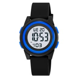 SKMEI Kids Digital LED Black Light Stopwatch Children Watch 50m Waterproof Wristwatches For Boys Girls Clock Alarm Clock 2429