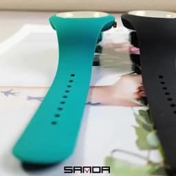 SANDA Fashion Ladies Children Quartz Watches for Boys Girls Kids Watch Waterproof Women Silicone Watchband Quartz Clock Gift
