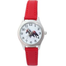 10 Colors Leather Cute Lovely Girl Ladies Women's Watch Children's Gifts Horse Quartz Student Kids Animal Wristwatch Boy Watches
