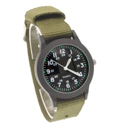 2Colors New Fashion Black Watch Fabric Nylon Strap Stainless Steel Watch Boy Girls Women Men Watches Student Watch Boy Gifts