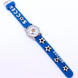 Sport Football Style 3D Watch Silicone Band Children Quartz Watch Boy Watch Girls Watch Cartoon Analog Wristwatch