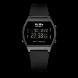 Original OHSEN Digital Quartz Children Boys Sport Watches 30M Waterproof Black Rubber Band Fashion LED Swimming Wristwatch Gift