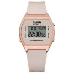 Original OHSEN Digital Quartz Children Boys Sport Watches 30M Waterproof Black Rubber Band Fashion LED Swimming Wristwatch Gift