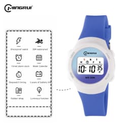 Kids Sport Watches Alarm Stopwatch Children Digital Watch For Boys Girls 30M Waterproof Military Student Electronic Wristwatch