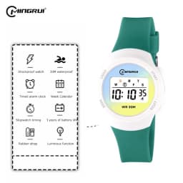 Kids Sport Watches Alarm Stopwatch Children Digital Watch For Boys Girls 30M Waterproof Military Student Electronic Wristwatch