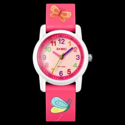 SKMEI Sports Kids Watches 50m Waterproof For Girls Boys Gift Cute Animal Clock Easy Read Children TPU Band Quartz Wristwatch