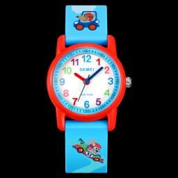 SKMEI Sports Kids Watches 50m Waterproof For Girls Boys Gift Cute Animal Clock Easy Read Children TPU Band Quartz Wristwatch