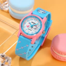 SKMEI Sports Kids Watches 50m Waterproof For Girls Boys Gift Cute Animal Clock Easy Read Children TPU Band Quartz Wristwatch