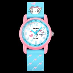 SKMEI Sports Kids Watches 50m Waterproof For Girls Boys Gift Cute Animal Clock Easy Read Children TPU Band Quartz Wristwatch