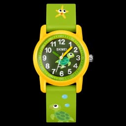 SKMEI Sports Kids Watches 50m Waterproof For Girls Boys Gift Cute Animal Clock Easy Read Children TPU Band Quartz Wristwatch