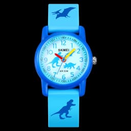 SKMEI Sports Kids Watches 50m Waterproof For Girls Boys Gift Cute Animal Clock Easy Read Children TPU Band Quartz Wristwatch