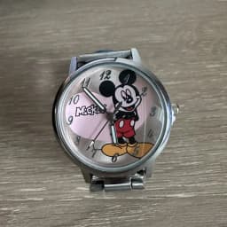 DISNEY Mickey Mouse Minnie Kids Watches Student Cartoon Wristwatch Aolly Steel Quartz Watch Clock for 5-15 years old Gift