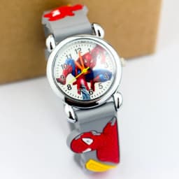 Disney SpiderMan Watch Cute Cartoon Watch Kids Watches Boys Christmas Gift  Leather Quartz Watch