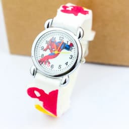 Disney SpiderMan Watch Cute Cartoon Watch Kids Watches Boys Christmas Gift  Leather Quartz Watch