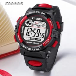 Electronic Watch For Boys Girls Children Luminous Dial Military Sport Watches for Kids Waterproof Multi-function Digital Watch
