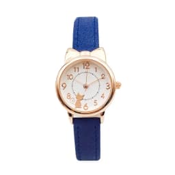 UTHAI H110 Kids's Watches Girl Cute Cat Cartoon Watch Children's Student Simple Waterproof Female Fashion Quartz Wristwatch Gift