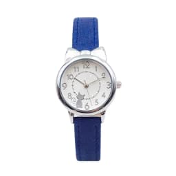 UTHAI H110 Kids's Watches Girl Cute Cat Cartoon Watch Children's Student Simple Waterproof Female Fashion Quartz Wristwatch Gift